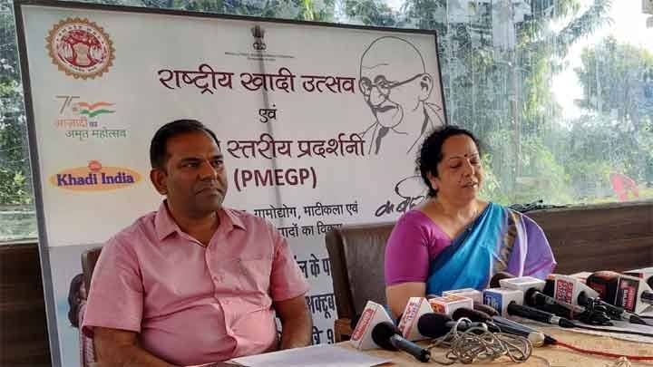 राष्ट्रीय खादी उत्सव 2 अक्टूबर से भोपाल हाट में